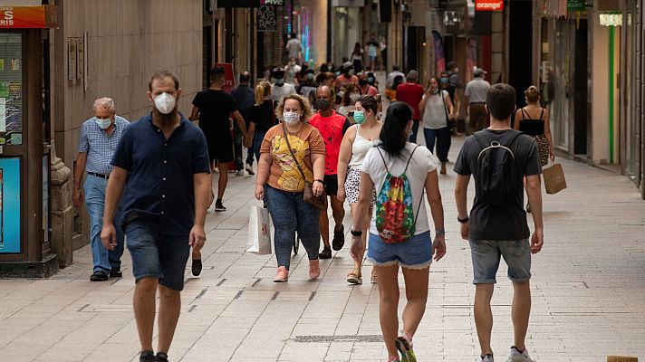 Telediario 1 - Desconcierto en El Segrià por el confinamiento