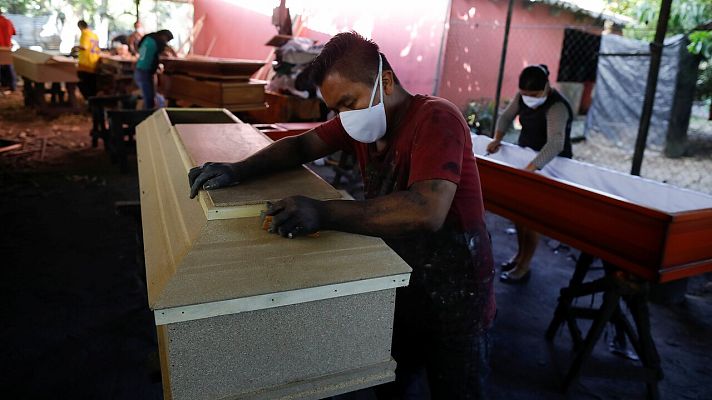 Telediario 1 - Latinoamérica supera en muertes con coronavirus a EE. UU. y Canadá