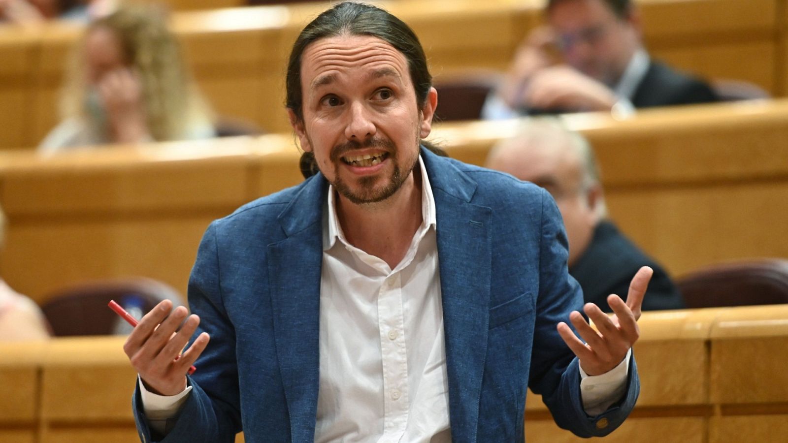 Senado: El PP acusa a Iglesias de "violencia de género" por guardar la tarjeta de Bousselham y éste les reta a ir a los tribunales