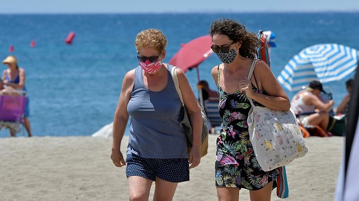 Telediario 1 - La importancia de saber cuidar las mascarillas