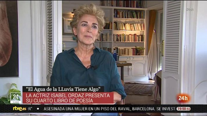 RTVE Igualdad - Isabel Ordaz, actriz y poeta, nos presenta su cuarto libro de poesía