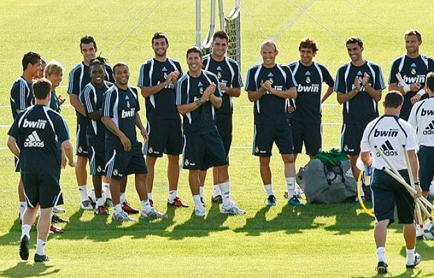  - Primer entrenamiento de Xabi Alonso