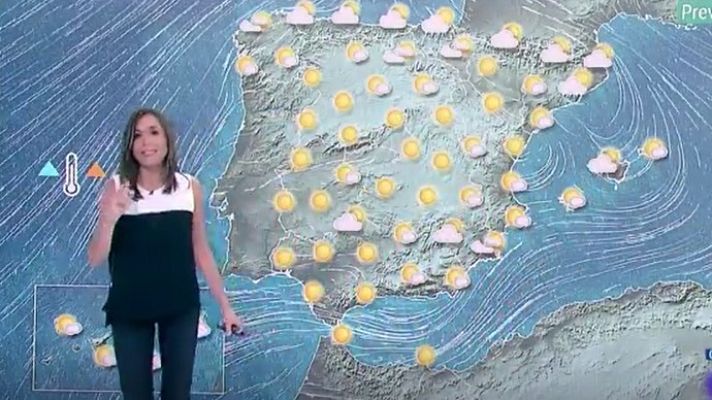 Telediario 1 - El calor sofocante regresa y activa el aviso en 6 comunidades, dos en naranja