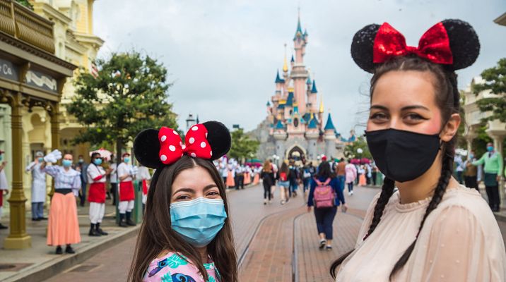 Telediario 1 - La fantasía de Eurodisney reabre