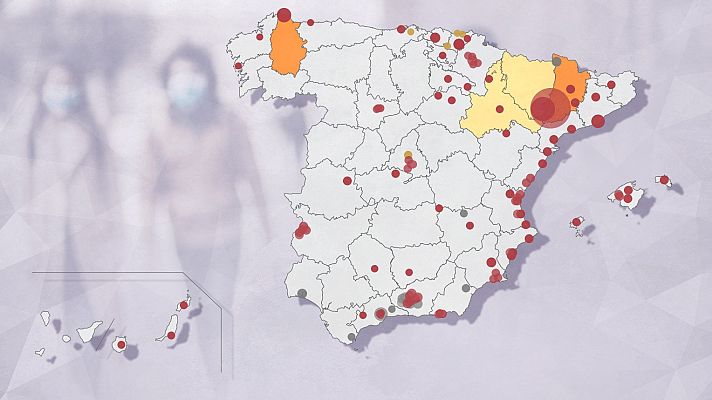 Telediario 1 - El coronavirus se extiende de L'Hospitalet a Barcelona