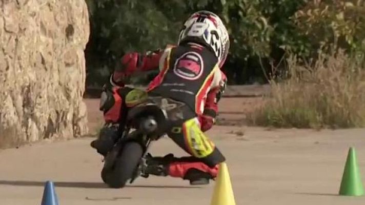 Telediario 1 - Fabricando al Marc Márquez del futuro