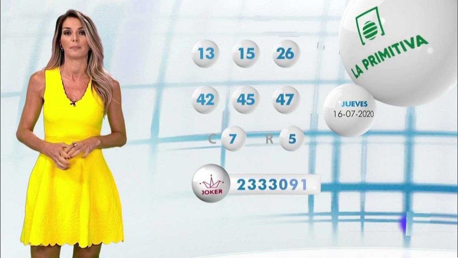 Lotería Nacional + La Primitiva + Bonoloto - 16/07/20 - ver ahora