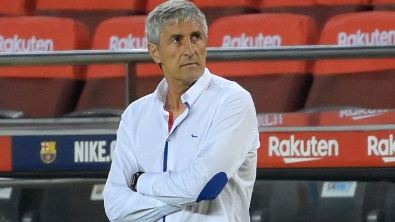 Setién: "Estoy de acuerdo con Messi en algunas cosas: tenemos que hacer autocrítica"