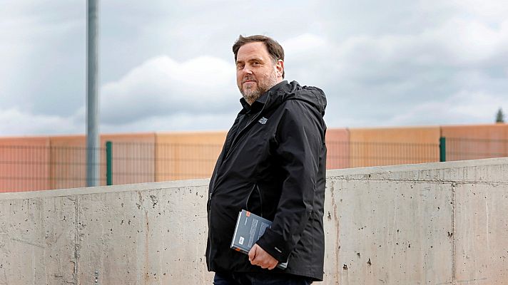 Telediario 1 - Los nueve condenados por el 'procés' pasarán su primer fin de semana en tercer grado penitenciario