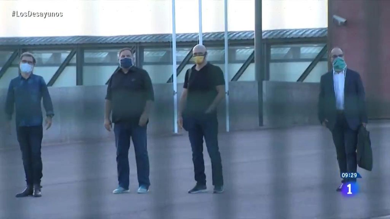 Los presos del 'procés' pasarán su primer fin de semana en tercer grado penitenciario