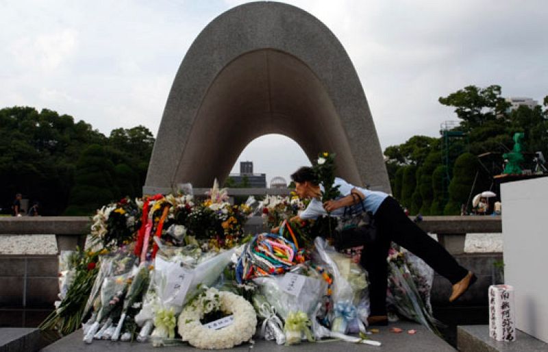 Hiroshima recuerda a las víctimas de la boma atómica