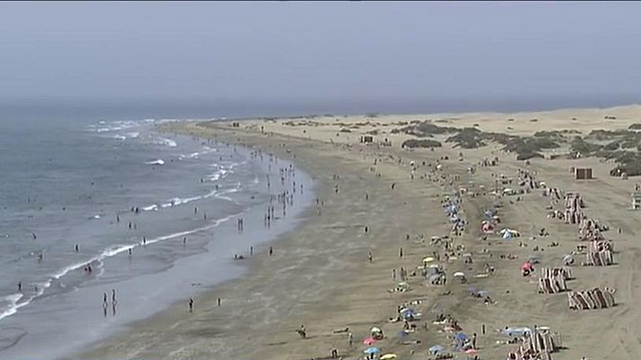 Telediario 1 - Caída del turismo LGTBI en Gran Canaria, que mira con esperanza la temporada de invierno