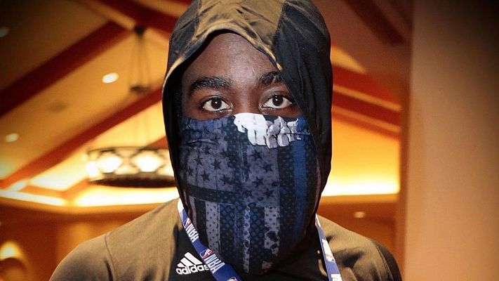 Telediario 1 - James Harden defiende que la máscara utilizada carece de significado político