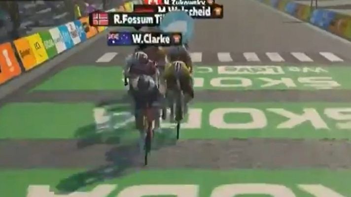 Tour de Francia - William Clarke gana en los Campos Elíseos y el NTT se lleva el Tour virtual