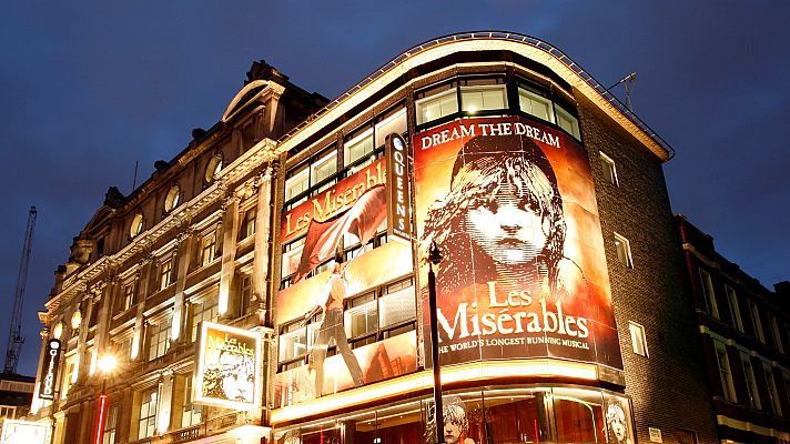 Telediario 1 - El Gobierno británico anuncia un paquete de ayudas al sector de la cultura de 1.700 millones de libras