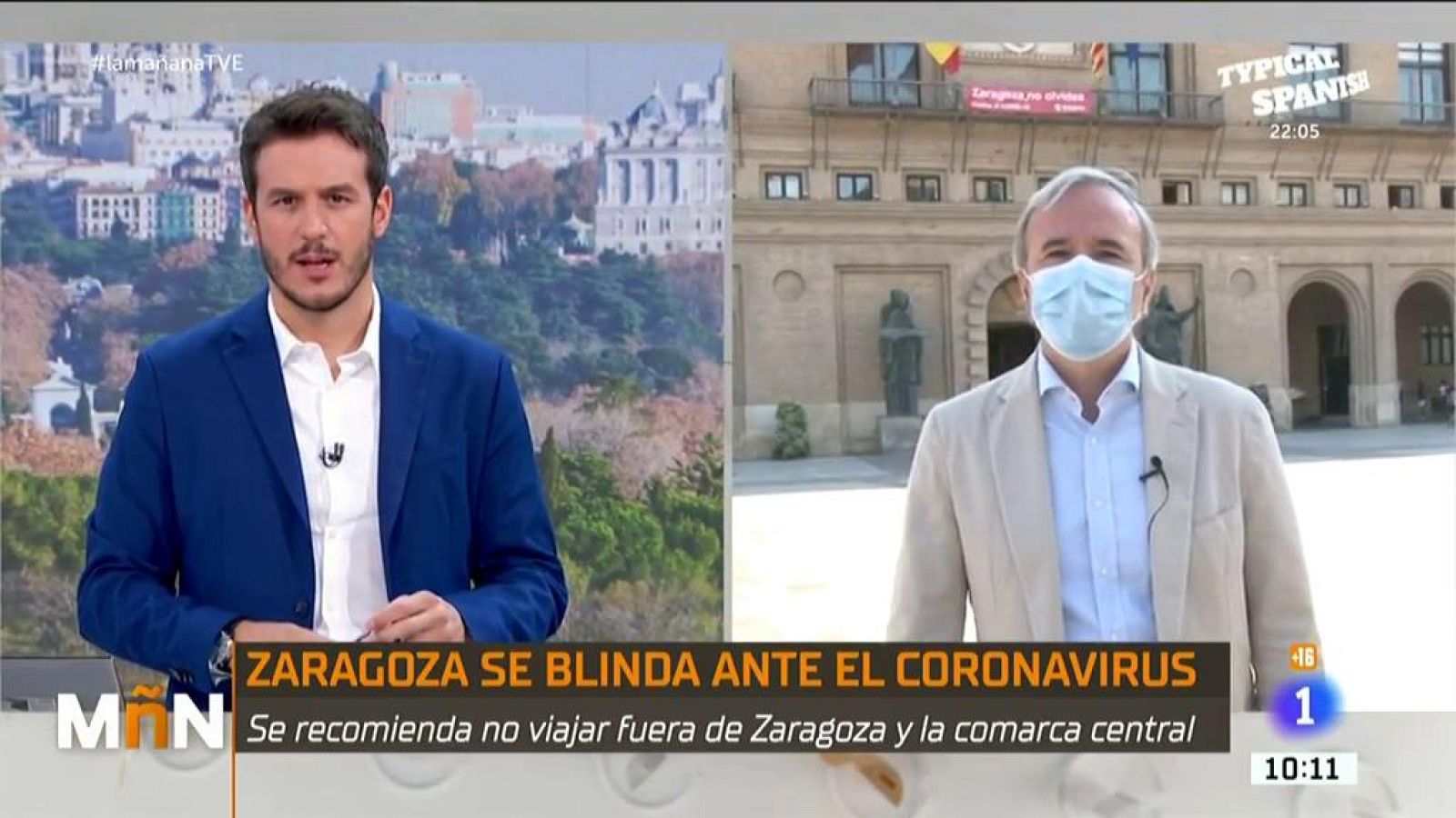 Jorge Azcón, alcalde de Zaragoza afirma: "Se ha perdido el tiempo, es evidente que iba a haber rebrotes"
