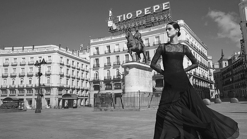 Madrid y Miriam Sánchez, protagonistas del nuevo número de Vogue