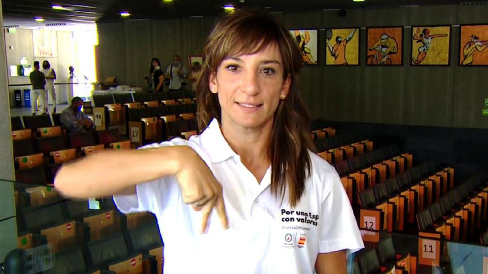 Sandra Sánchez aprende lengua de signos | Ver