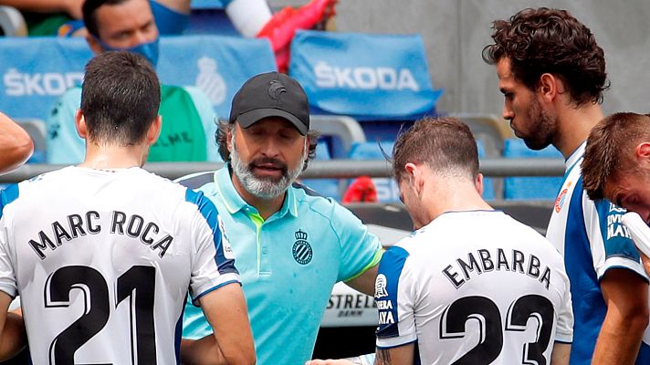 Telediario 1 - Rufete confecciona la plantilla del Espanyol en Segunda a la espera de contratar al entrenador