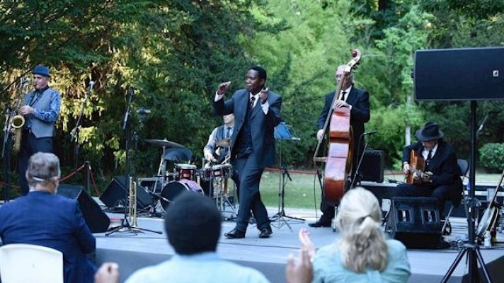 Telediario 1 - 'Jazz Palacio Real', un nuevo festival que tiene como escenario cinco palacios reales, entre ellos el de Madrid