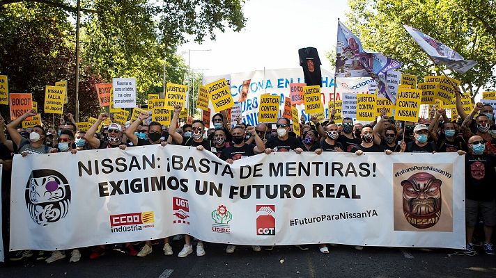 Informativo 24h - Nissan plantea aplazar hasta junio de 2021 el cierre de sus instalaciones en Barcelona