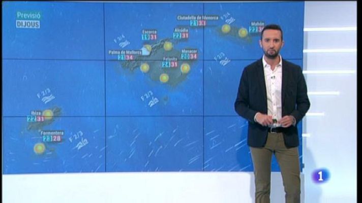 Informatiu Balear - El temps a les Illes Balears - 22/07/20