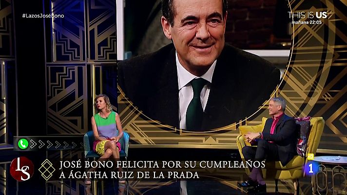Lazos de sangre - José Bono llama para felicitar a Ágatha Ruiz de la Prada