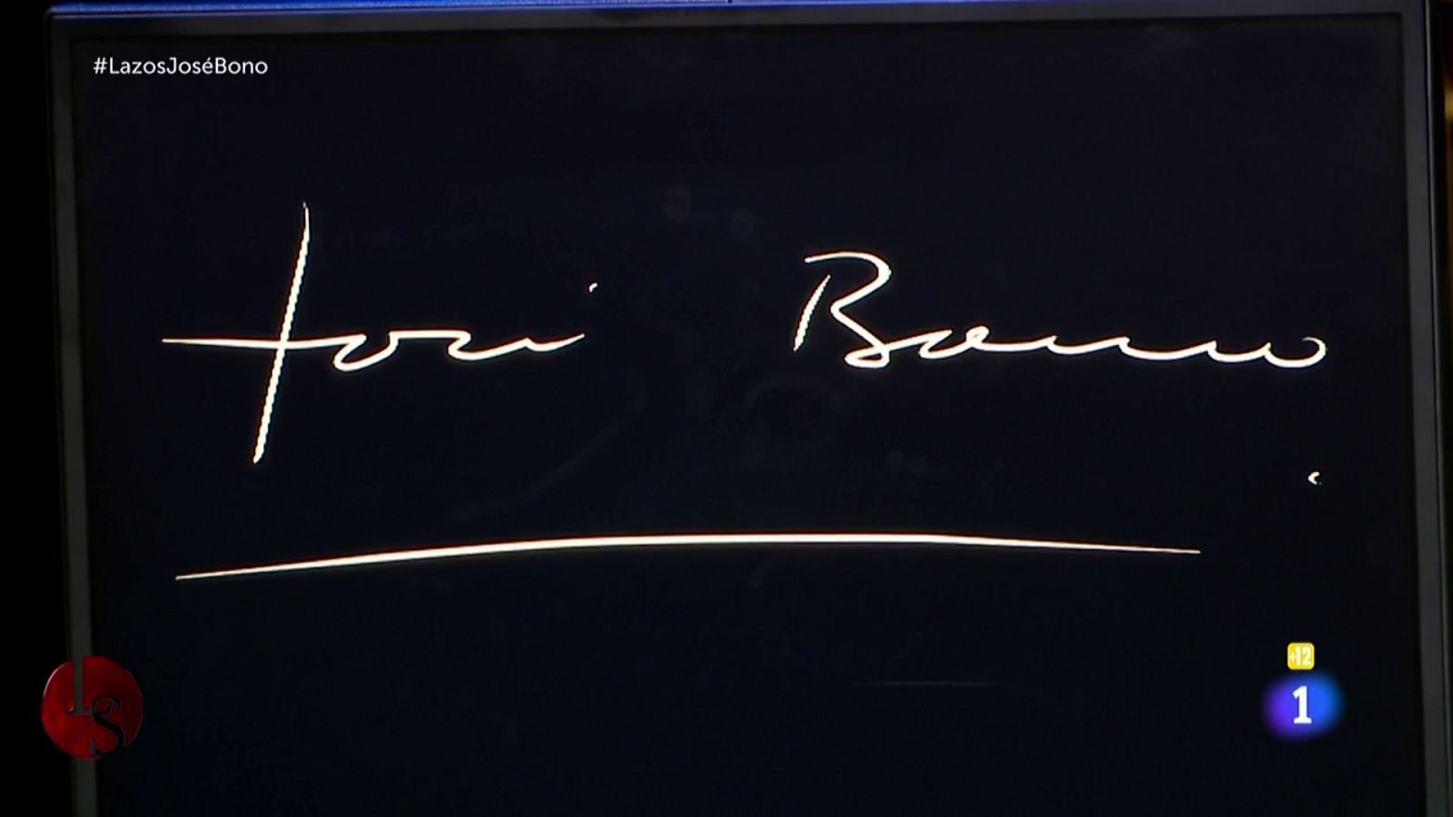 Analizamos la firma de José Bono