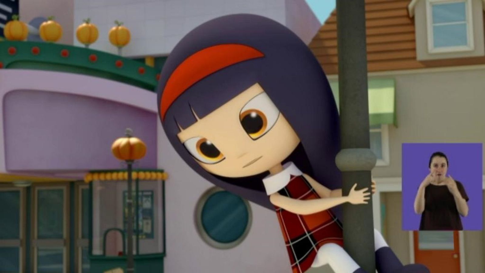 Pumpkin Reports (en lengua de signos) - La chica que gritó...¡¡¡alienígenas!!! (en lengua de signos) - RTVE.es - Signaclan | Ver