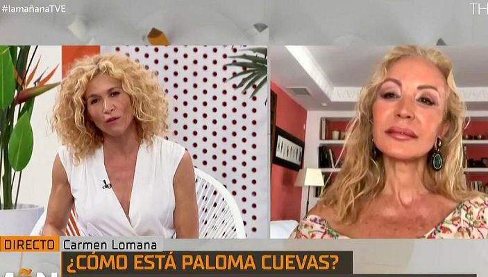 La mañana - Carmen Lomana habla sobre la ruptura de Paloma  y Enrique