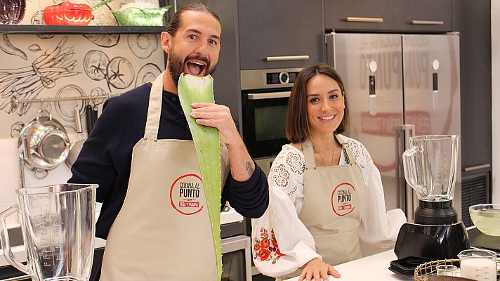 Cocina al punto con Peña y Tamara - El aloe