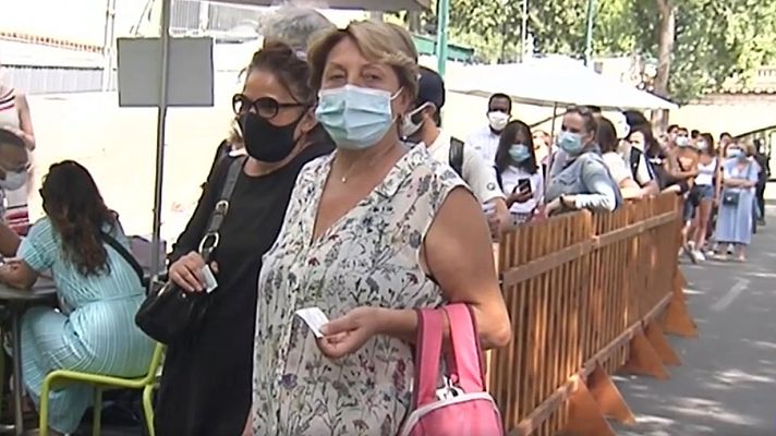 Telediario 1 - Pruebas de coronavirus gratuitas a la orilla del Sena