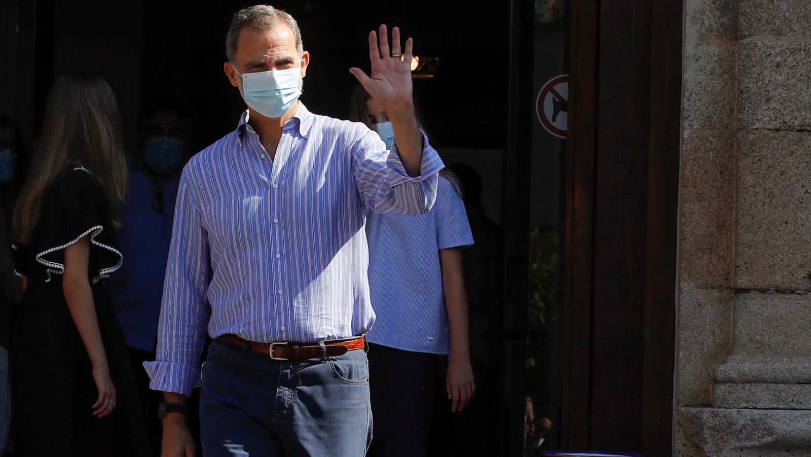 Vídeo: El Rey destaca el papel del abanderado como representante de la sociedad