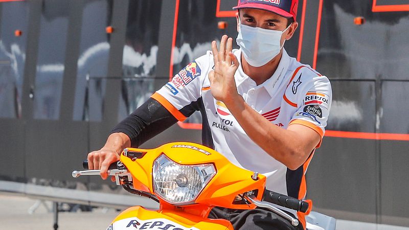 Márquez dice estar "superando" la lesión y apurará para correr - TDP Club | Ver