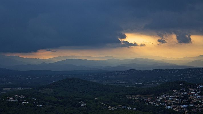 El tiempo - Posibilidad de tormentas localmente fuertes en el Pirineo Catalán