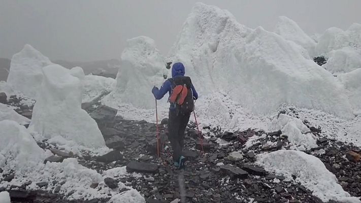 Telediario 1 - El descenso no-imposible del K2 para Andrei Biergel