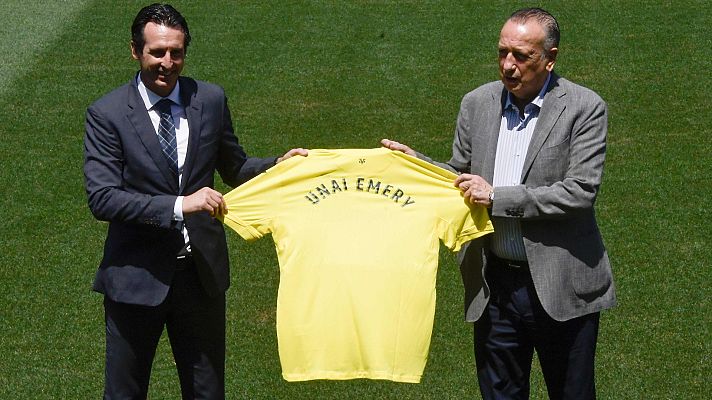 Fútbol - Unai Emery, presentado con el Villarreal: "Sueño con un título"