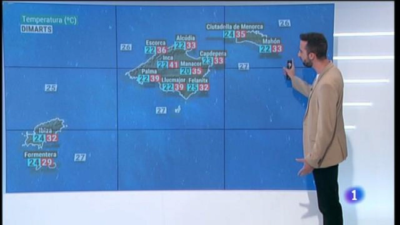 El temps a les Illes Balears - 27/07/20