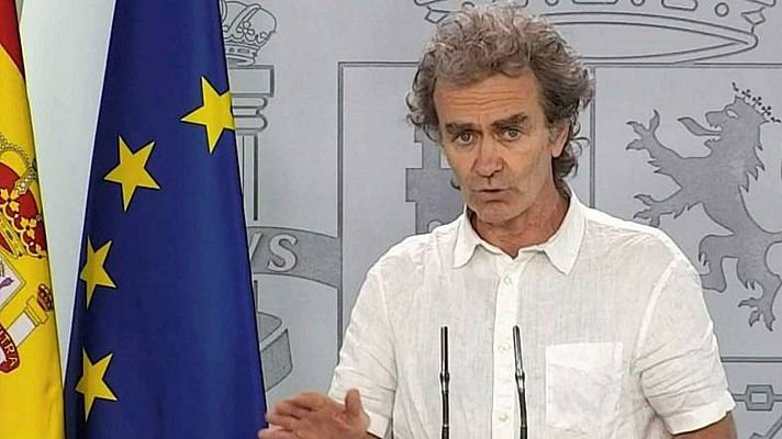 Especiales informativos - Coronavirus. Comparecencia de Fernando Simón - 27/07/20