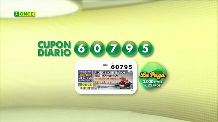 Sorteos ONCE - Sorteo ONCE - 27/07/20