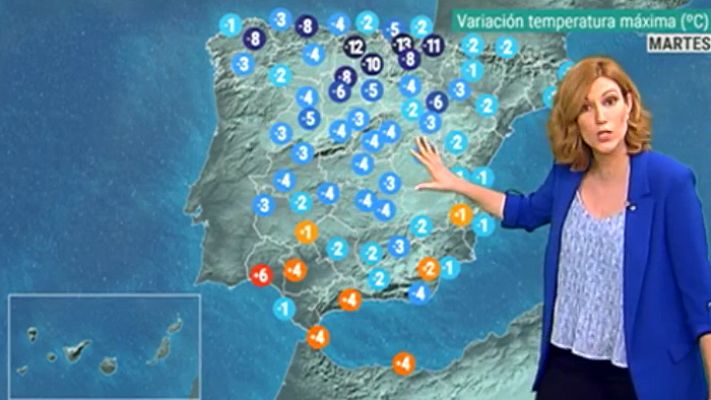 El tiempo - Este martes aumentan las temperaturas en Andalucía y se prevén lluvias en Galicia y el Cantábrico