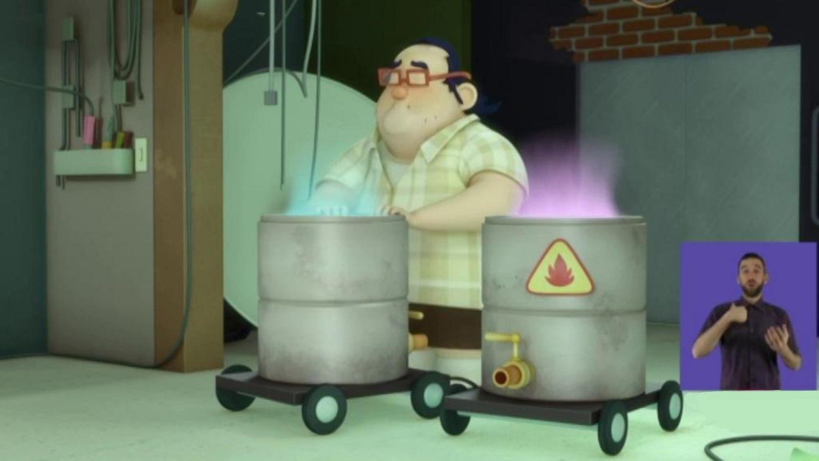 Guerra de microbios (en lengua de signos)