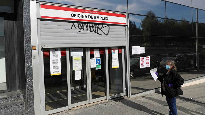 Telediario 1 - El coronavirus destruye más de un millón de empleos