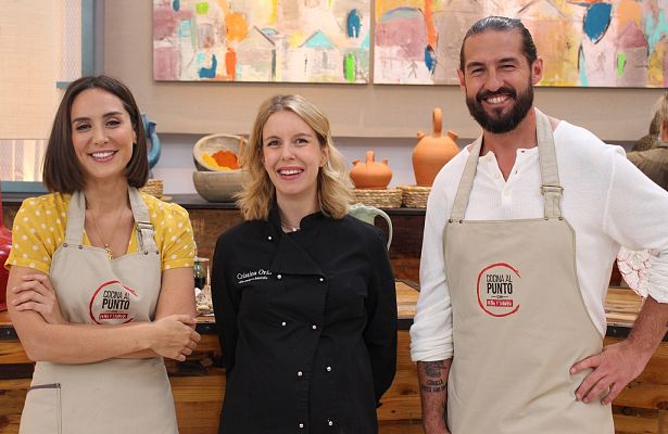 Cocina al punto con Peña y Tamara - La chef Cristina Oria en 'Cocina al Punto'