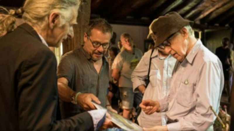 El taller del pintor Juan Luis Goenaga, en la próxima película de Woody Allen