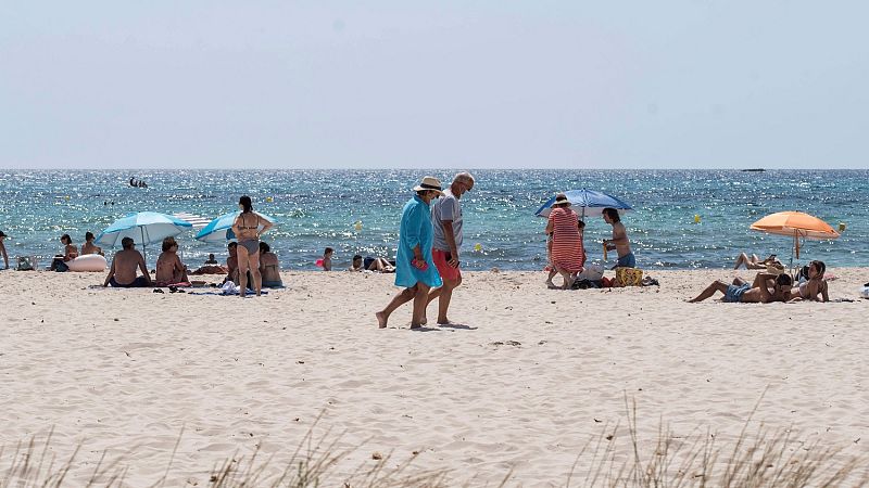 Temperaturas muy elevadas en amplias zonas de la Península y Baleares - ver ahora