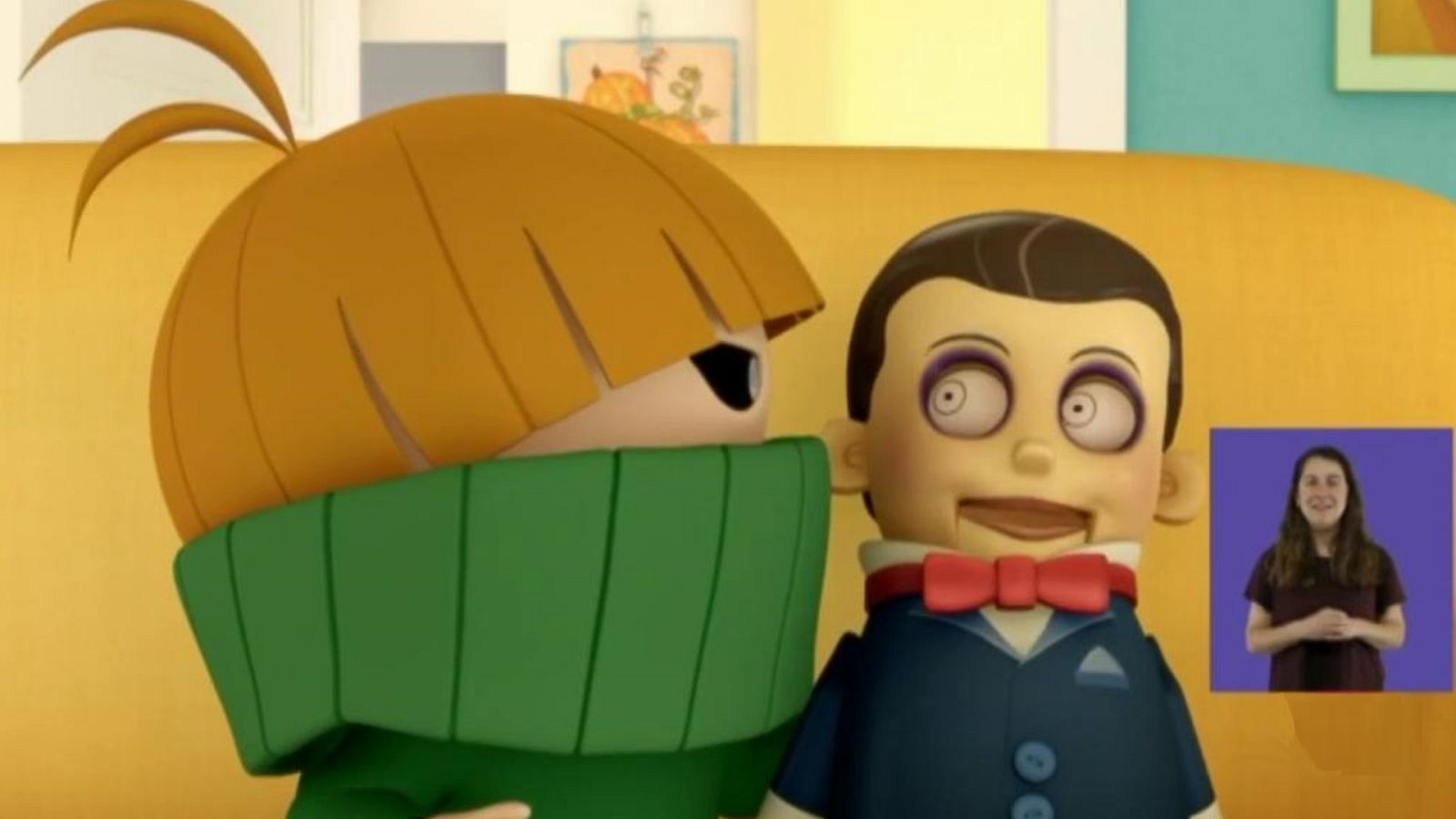 El nuevo amigo de Goliat (en lengua de signos)