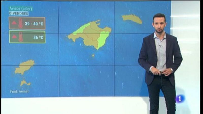 El temps a les Illes Balears - 30/07/20