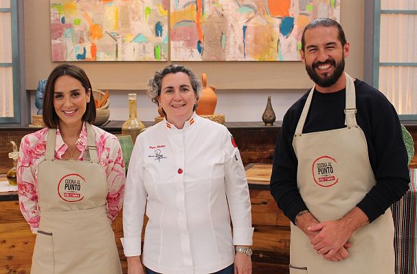 Cocina al punto con Peña y Tamara - La chef Pepa Muñoz visita 'Cocina al Punto'
