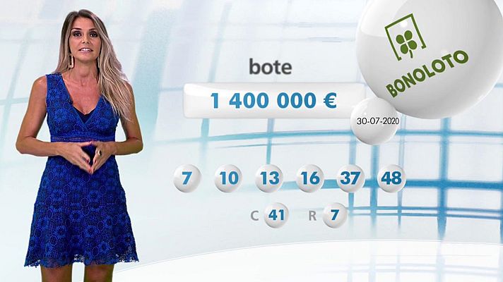 Loterías - Lotería Nacional + La Primitiva + Bonoloto - 30/07/20
